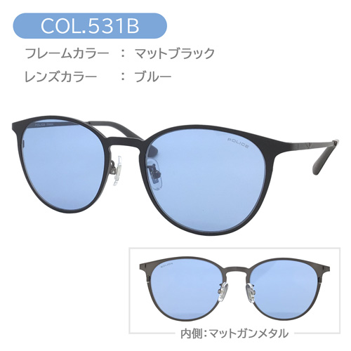 POLICE ポリス サングラス 40周年記念モデル SPLM25J col.530X/0531