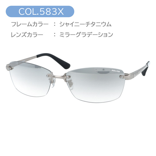 POLICE ポリス サングラス BOLT EVO SPLM31J col.568N/581L/583X 60mm 紫外線 UVカット 2024年 3color_7