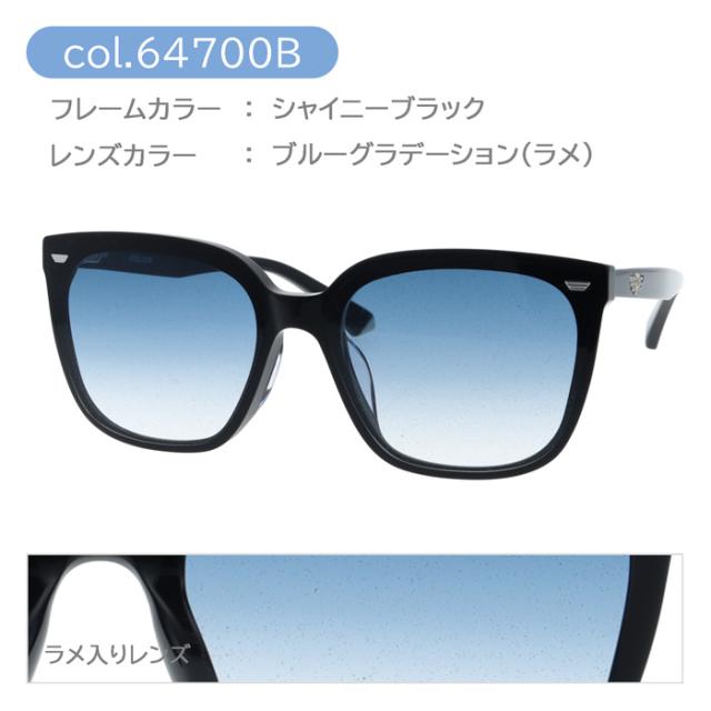 POLICE ポリス サングラス SPLP99K col.06A7/0700/700b 64mm 紫外線 UV