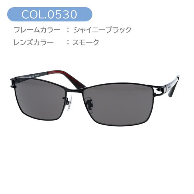 POLICE ポリス サングラス JET SPLQ02J col.0530/0B32/583X 59mm 紫外線 UVカット チタニウム 2025年 3color_1