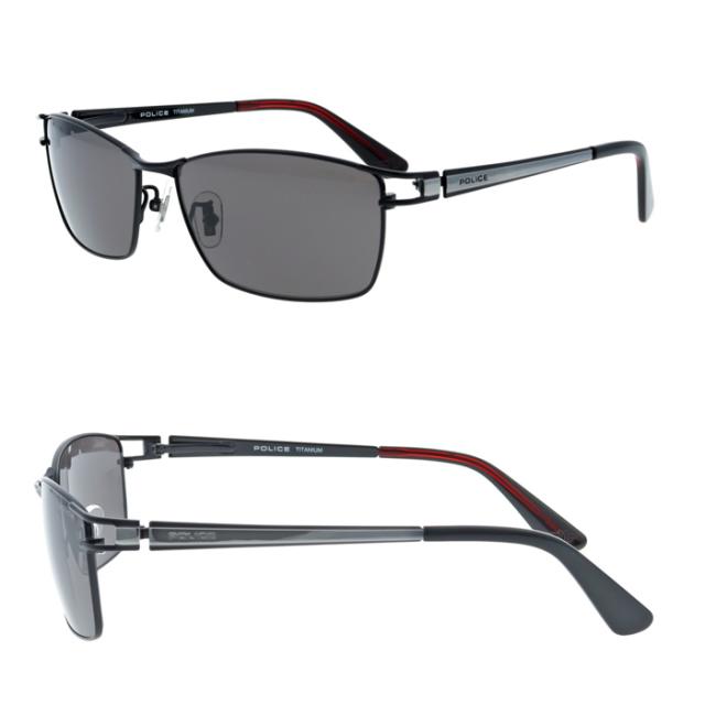 POLICE ポリス サングラス JET SPLQ02J col.0530/0B32/583X 59mm 紫外線 UVカット チタニウム 2025年 3color_2
