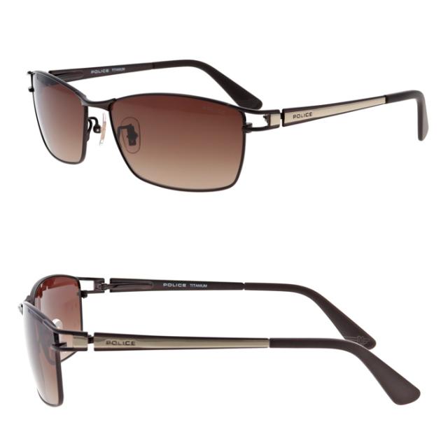 POLICE ポリス サングラス JET SPLQ02J col.0530/0B32/583X 59mm 紫外線 UVカット チタニウム 2025年 3color_5