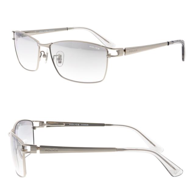 POLICE ポリス サングラス JET SPLQ02J col.0530/0B32/583X 59mm 紫外線 UVカット チタニウム 2025年 3color_8
