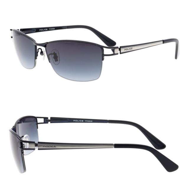 POLICE ポリス サングラス JET SPLQ03J col.0N28/0568/583X 59mm 紫外線 UVカット チタニウム 2025年 3color_2