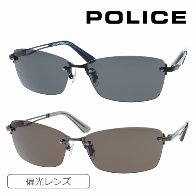 POLICE ポリス 偏光サングラス JET SPLQ06J col.530P/627P 60mm 偏光レンズ 紫外線 UVカット 2025年 2colorの通販は