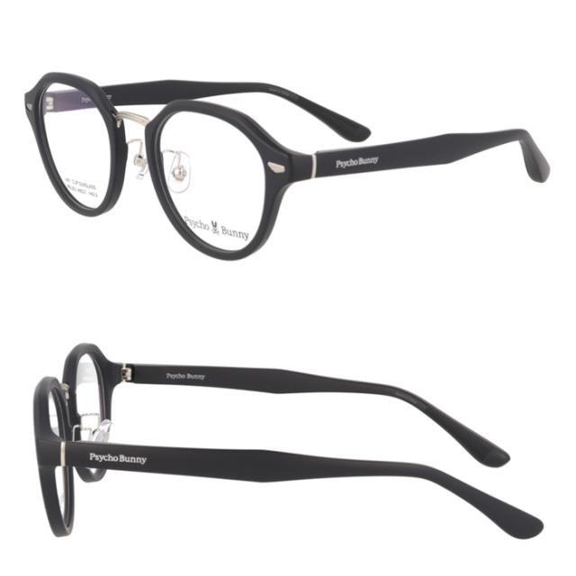 Psycho Bunny サイコバニー メガネ サングラス PB-253 col.1/2/3/4 49mm マグネット 脱着サングラス 2WAY with CLIP SUNGLASS レンズセット 薄型非球面レンズ  度付 度あり 度なし 伊達