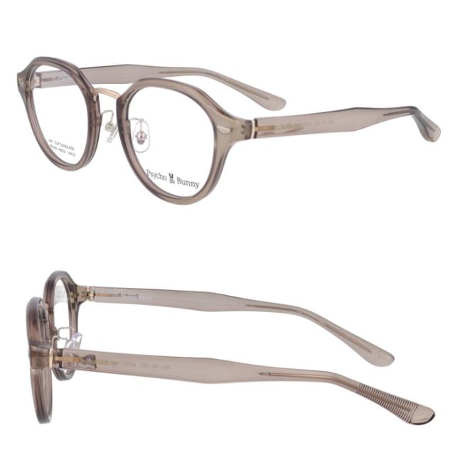Psycho Bunny サイコバニー メガネ サングラス PB-253 col.1/2/3/4 49mm マグネット 脱着サングラス 2WAY with CLIP SUNGLASS レンズセット 薄型非球面レンズ  度付 度あり 度なし 伊達