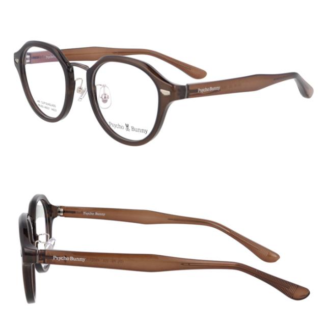Psycho Bunny サイコバニー メガネ サングラス PB-253 col.1/2/3/4 49mm マグネット 脱着サングラス 2WAY with CLIP SUNGLASS レンズセット 薄型非球面レンズ  度付 度あり 度なし 伊達