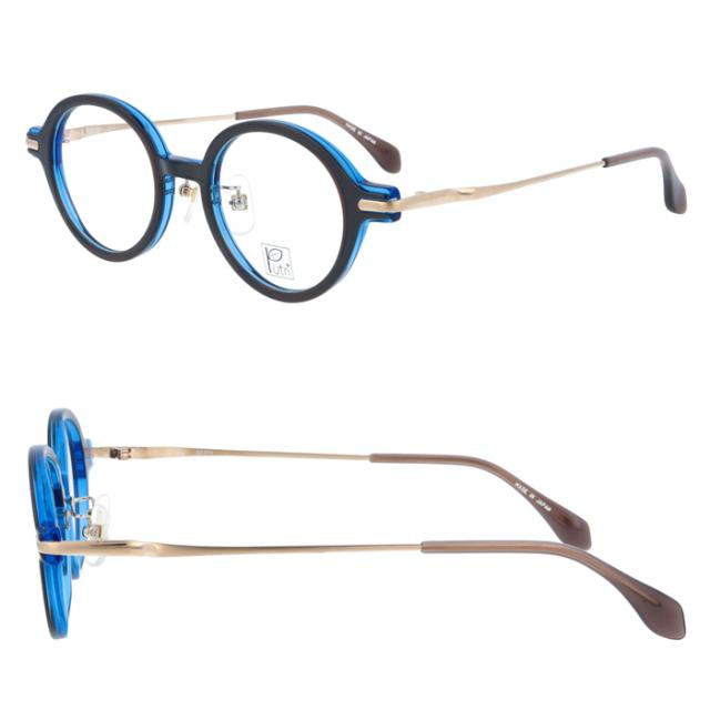 Putri プトゥリ メガネ EP-910 C-1/2 44mm ACETATE TITANIUM 日本製 2color