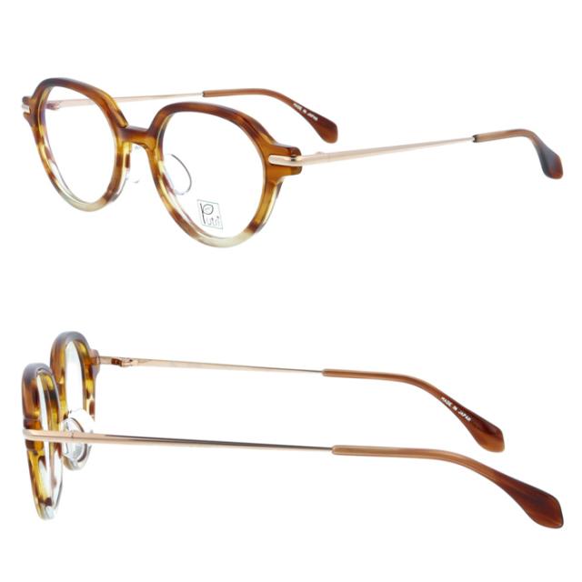 Putri プトゥリ メガネ EP-914 C-1/2 47mm ACETATE TITANIUM 日本製 2color