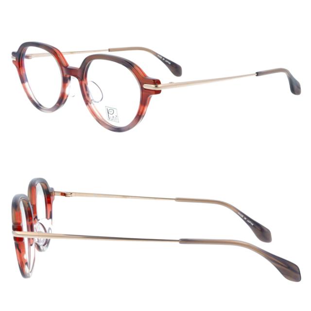 Putri プトゥリ メガネ EP-914 C-1/2 47mm ACETATE TITANIUM 日本製 2color