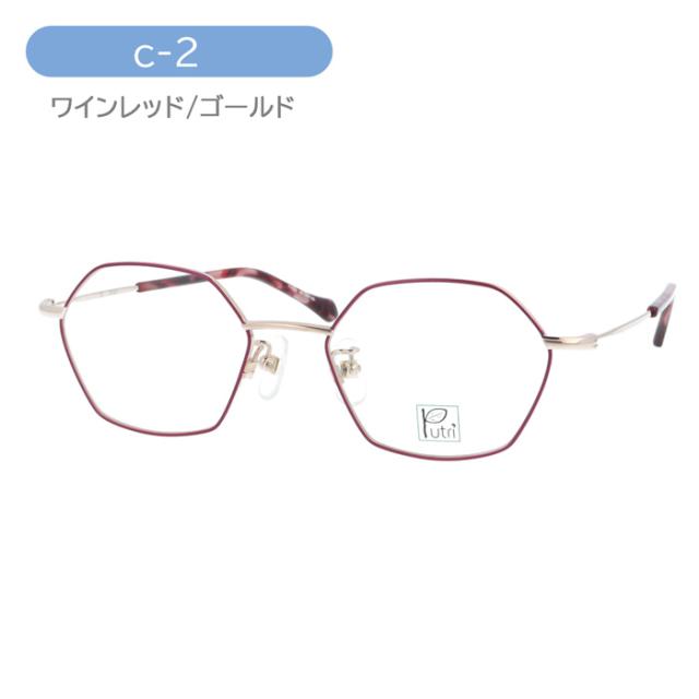 Putri プトゥリ メガネ EP-921 C-2/3/4/5 49mm TITANIUM 日本製 4color