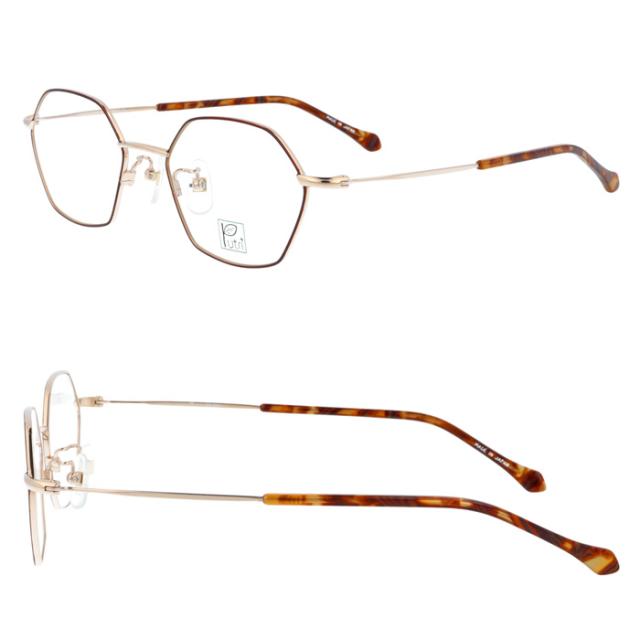 Putri プトゥリ メガネ EP-921 C-2/3/4/5 49mm TITANIUM 日本製 4color