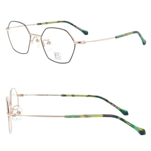 Putri プトゥリ メガネ EP-921 C-2/3/4/5 49mm TITANIUM 日本製 4color