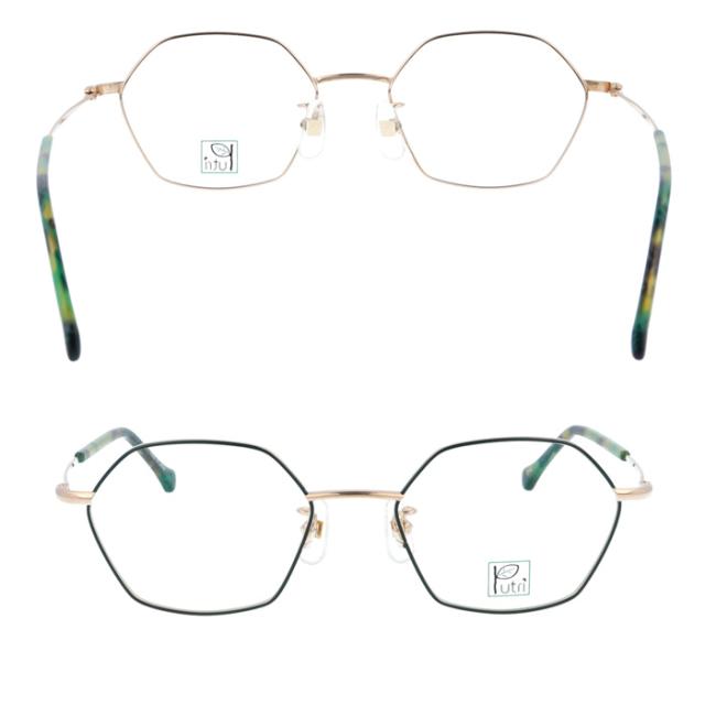 Putri プトゥリ メガネ EP-921 C-2/3/4/5 49mm TITANIUM 日本製 4color