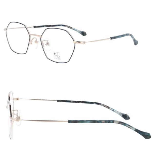 Putri プトゥリ メガネ EP-921 C-2/3/4/5 49mm TITANIUM 日本製 4color