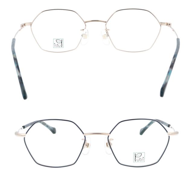 Putri プトゥリ メガネ EP-921 C-2/3/4/5 49mm TITANIUM 日本製 4color