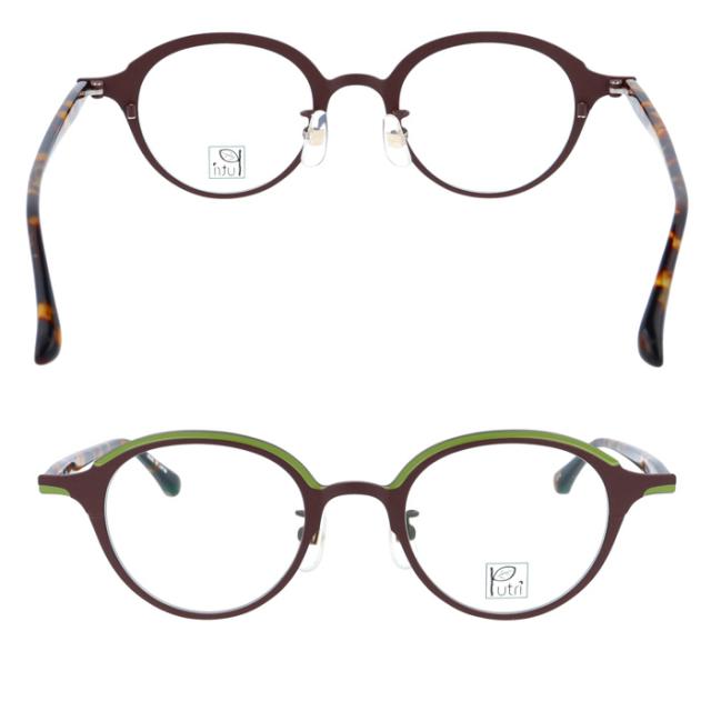 Putri プトゥリ メガネ EP-922 C-1/2/4 45mm TITANIUM 日本製 3color