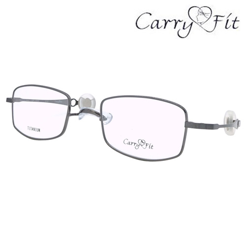CarryFit キャリーフィット 耳に掛けない新設計メガネ CF-002 49mm 老眼鏡 日本製 +1.00〜+4.00まで選べる度数レンズ付 CarryFit キャリーフィット 耳に掛けない新設計メガネ CF-002 49mm