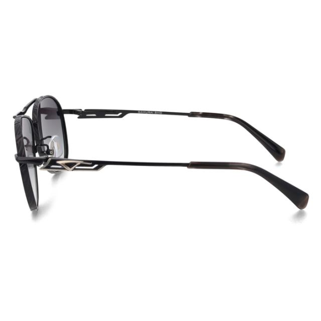 SAMURAI SHO サムライショウ サングラス SS-K1001 col.3 58mm ブラック サムライ翔 紫外線 UVカット 2026 年_3
