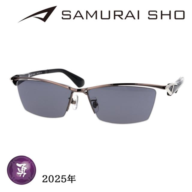 SAMURAI SHO サムライショウ サングラス SS-Y334 col.2 60mm ガンメタル サムライ翔 紫外線 UVカット 2025 年の通販は