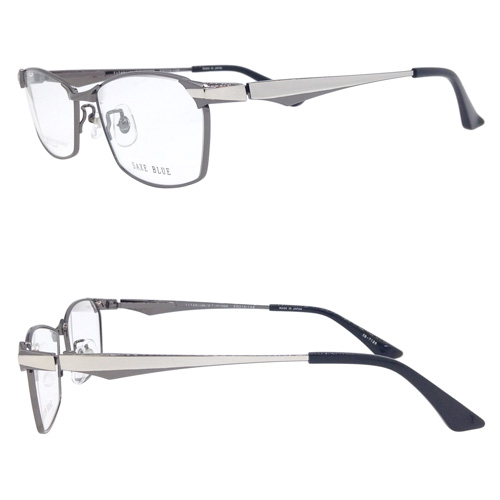 SAXE BLUE ザックスブルー メガネ SB-7128 col.1/2/3/4 55mm 日本製 TITANIUM MADE IN JAPAN 4color