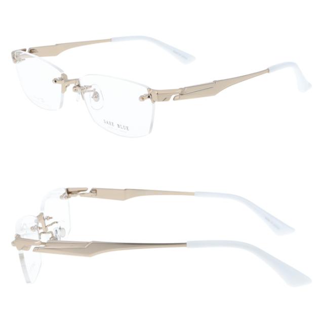 SAXE BLUE ザックスブルー メガネ SB-7147 col.1/2/3/4 55mm 4color 日本製 TITANIUM MADE IN JAPAN