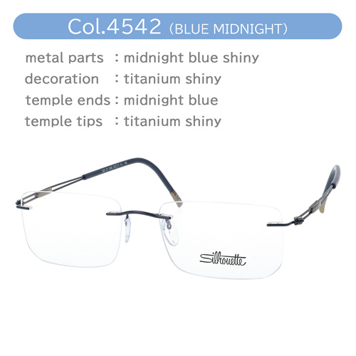 Silhouette シルエット メガネ TITAN NEXT GENERATION 5521 チタン ツーポイント リムレス 縁なし 6color