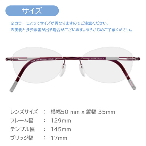 Silhouette シルエット メガネ TITAN NEXT GENERATION 5521 チタン ツーポイント リムレス 縁なし 6color