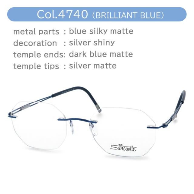 Silhouette シルエット メガネ TITAN NEXT GENERATION 5521 チタン ツーポイント リムレス 縁なし 6color