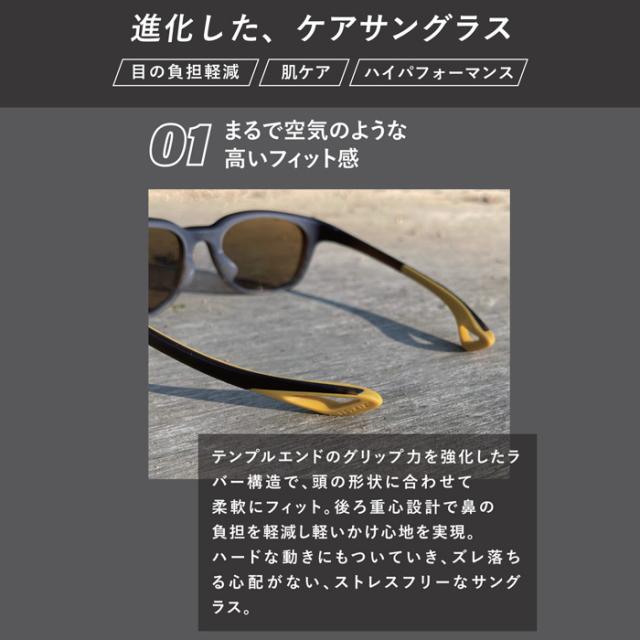 ERICA OPTICAL SOLAIZ 偏光サングラス EIGHT SUN 54mm 4color 紫外線