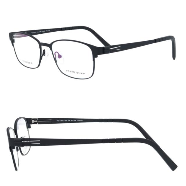 Tokyo Snap Plus トウキョウスナップ プラス メガネ TS-6003 col.C1/C3 52mm TITANIUM 東京スナップ 日本製 MADE IN JAPAN_2