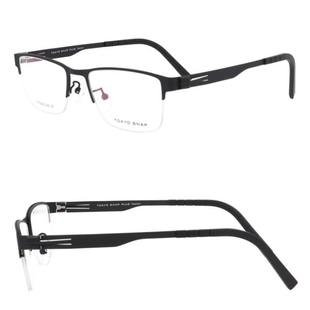 Tokyo Snap Plus トウキョウスナップ プラス メガネ TS-6010 col.C1/C2/C3 52mm TITANIUM 東京スナップ 日本製 MADE IN JAPAN_2