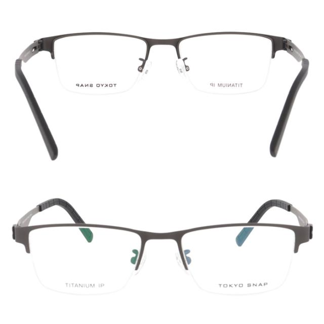 Tokyo Snap Plus トウキョウスナップ プラス メガネ TS-6010 col.C1/C2/C3 52mm TITANIUM 東京スナップ 日本製 MADE IN JAPAN_6
