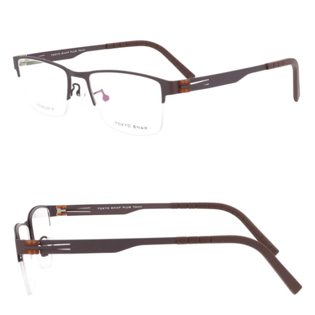 Tokyo Snap Plus トウキョウスナップ プラス メガネ TS-6010 col.C1/C2/C3 52mm TITANIUM 東京スナップ 日本製 MADE IN JAPAN_8