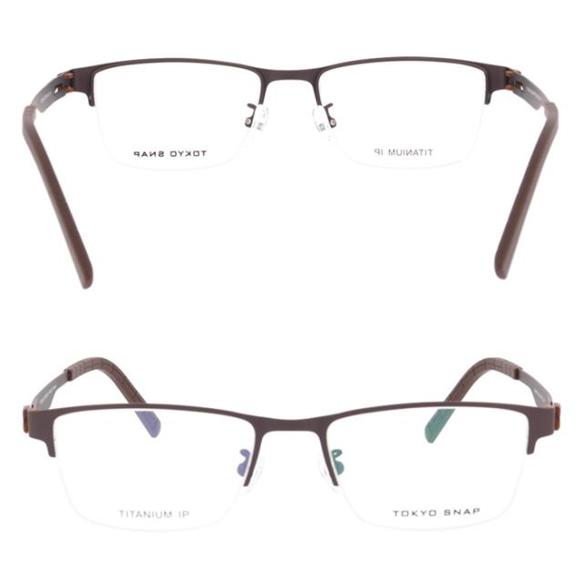 Tokyo Snap Plus トウキョウスナップ プラス メガネ TS-6010 col.C1/C2/C3 52mm TITANIUM 東京スナップ 日本製 MADE IN JAPAN_9