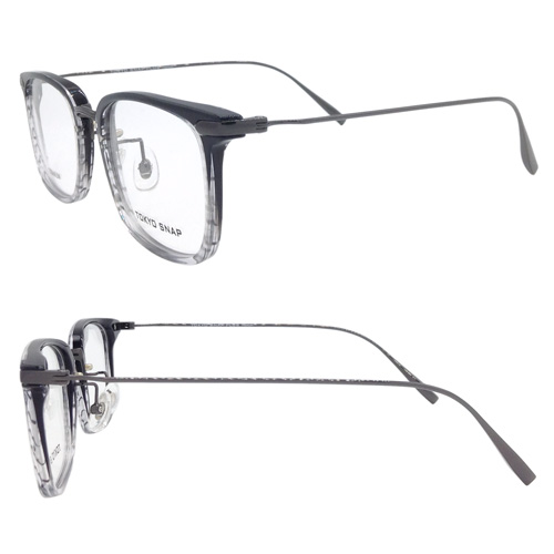 Tokyo Snap Plus トウキョウスナップ プラス メガネ TSP-1063 COL.3/4 51mm TITANIUM 東京スナップ ウェリントン スクエア 日本製 MADE IN JAPAN 2color