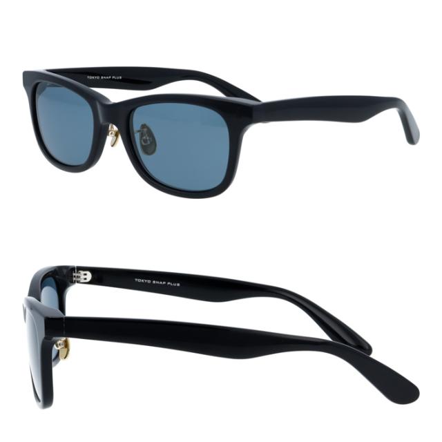 Tokyo Snap Plus トウキョウスナップ プラス 偏光サングラス TSP-5001 col.1/2 52mm 2color あぶない刑事 東京スナップ ウェリントン 日本製 MADE IN JAPAN