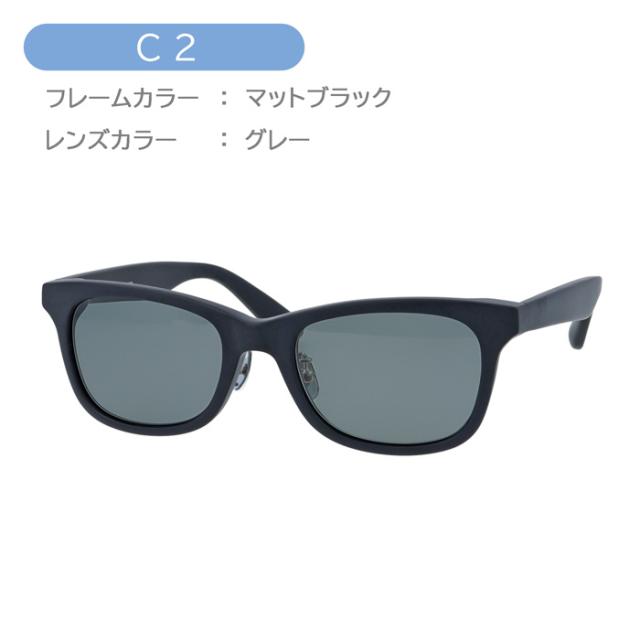 Tokyo Snap Plus トウキョウスナップ プラス 偏光サングラス TSP-5001 col.1/2 52mm 2color あぶない刑事 東京スナップ ウェリントン 日本製 MADE IN JAPAN