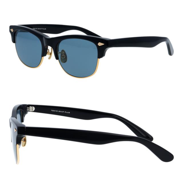 Tokyo Snap Plus トウキョウスナップ プラス 偏光サングラス TSP-5002 col.1/2 52mm 2color あぶない刑事 東京スナップ ウェリントン 日本製 MADE IN JAPAN