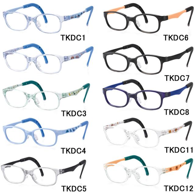 ※お取り寄せ※TOMATO GLASSES 　トマトグラッシーズ　子供用メガネ　KidsD　キッズD　TKDC 20色から選べる　安心　安全　軽量_1
