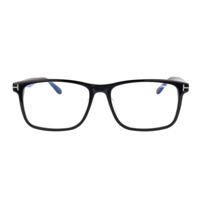 TOM FORD トムフォード メガネ TF5752-F-B col.001 55mm ブルーライト Blue Block 度なし 伊達 FT5752_5