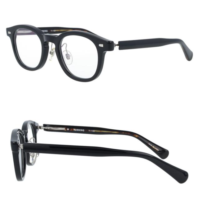 TURNING ターニング メガネ T-1103 col.01/02/04 48mm 日本製