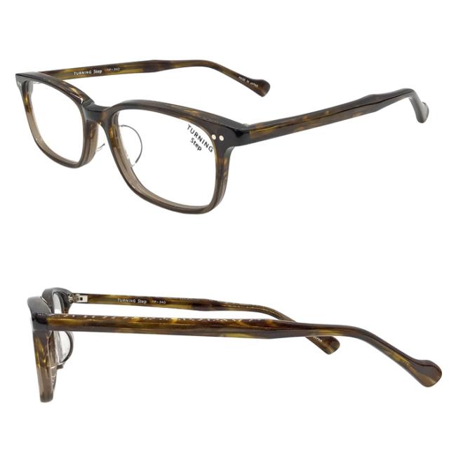 TURNING Step ターニング ステップ メガネ TP-340 col.01/02/03/04 52mm 日本製 谷口眼鏡 鯖江 チタン 全4色