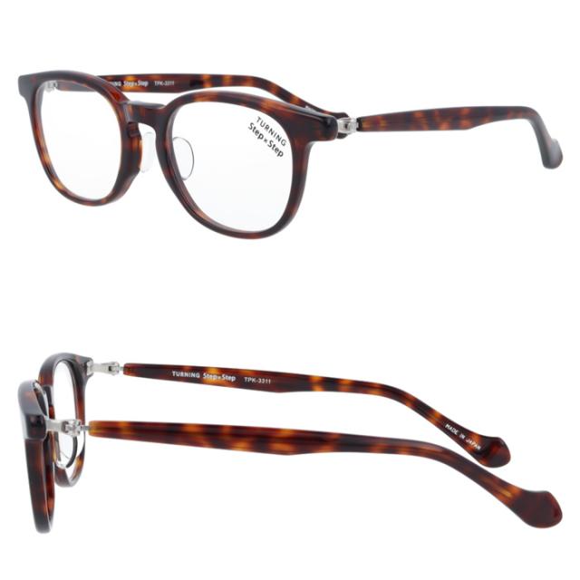 TURNING Step×Step ターニング ステップ×ステップ 子供用メガネ TPK-3311 col.01/02 46mm 日本製 キッズ