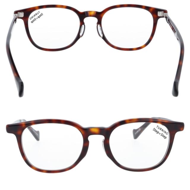 TURNING Step×Step ターニング ステップ×ステップ 子供用メガネ TPK-3311 col.01/02 46mm 日本製 キッズ