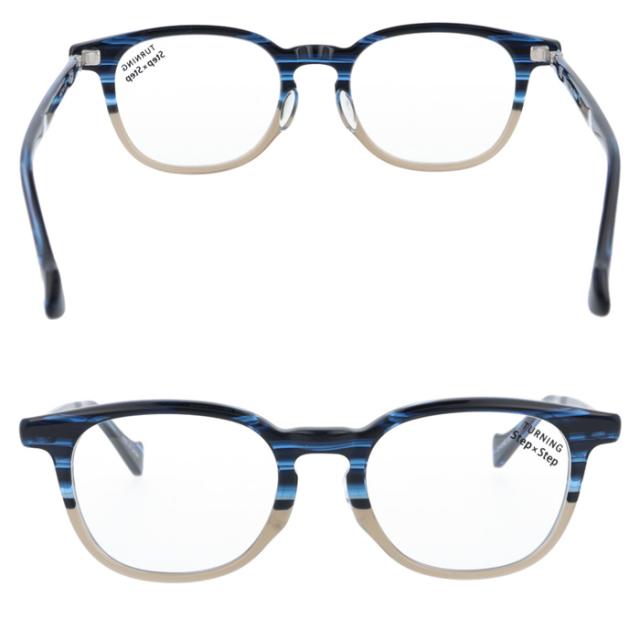 TURNING Step×Step ターニング ステップ×ステップ 子供用メガネ TPK-3311 col.01/02 46mm 日本製 キッズ