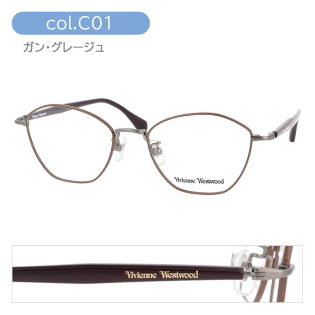 Vivienne Westwood  ヴィヴィアンウエストウッド  メガネ 40-0023 C01/02/03 51mm