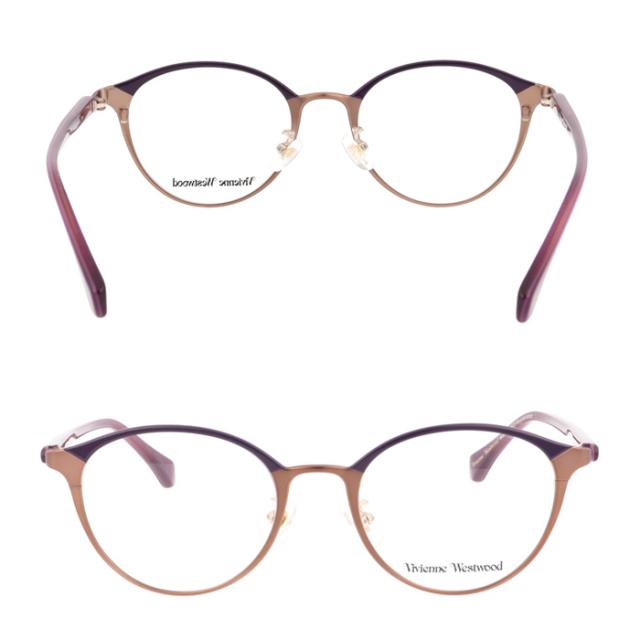 Vivienne Westwood  ヴィヴィアンウエストウッド  メガネ 40-0030 C01/02/03 49mm