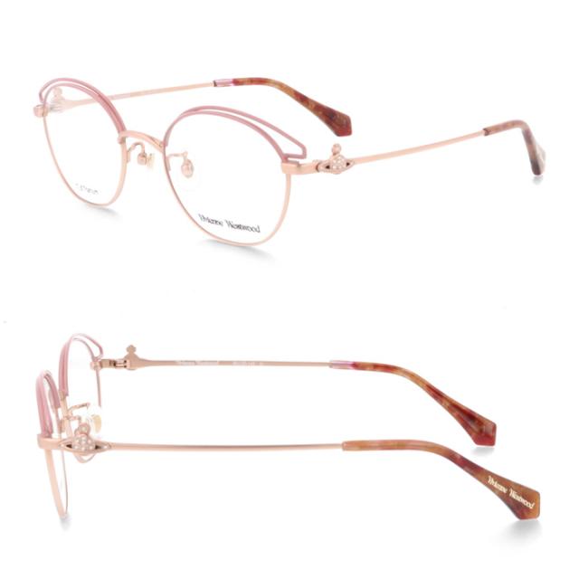 Vivienne Westwood  ヴィヴィアンウエストウッド  メガネ 40-0033 col.01/03 49mm